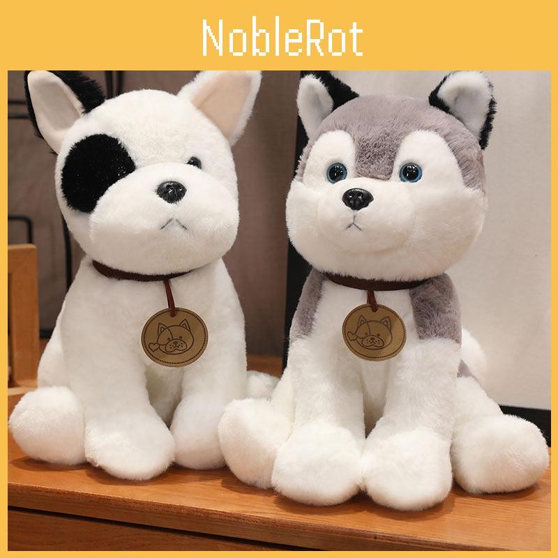Simulation Husky Cartoon Schnauzer Chihuahua Dog Plush Toy Children Gift Doll