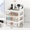 Elegant Vanity Table & Makeup Storage Box with Transparent Drawers