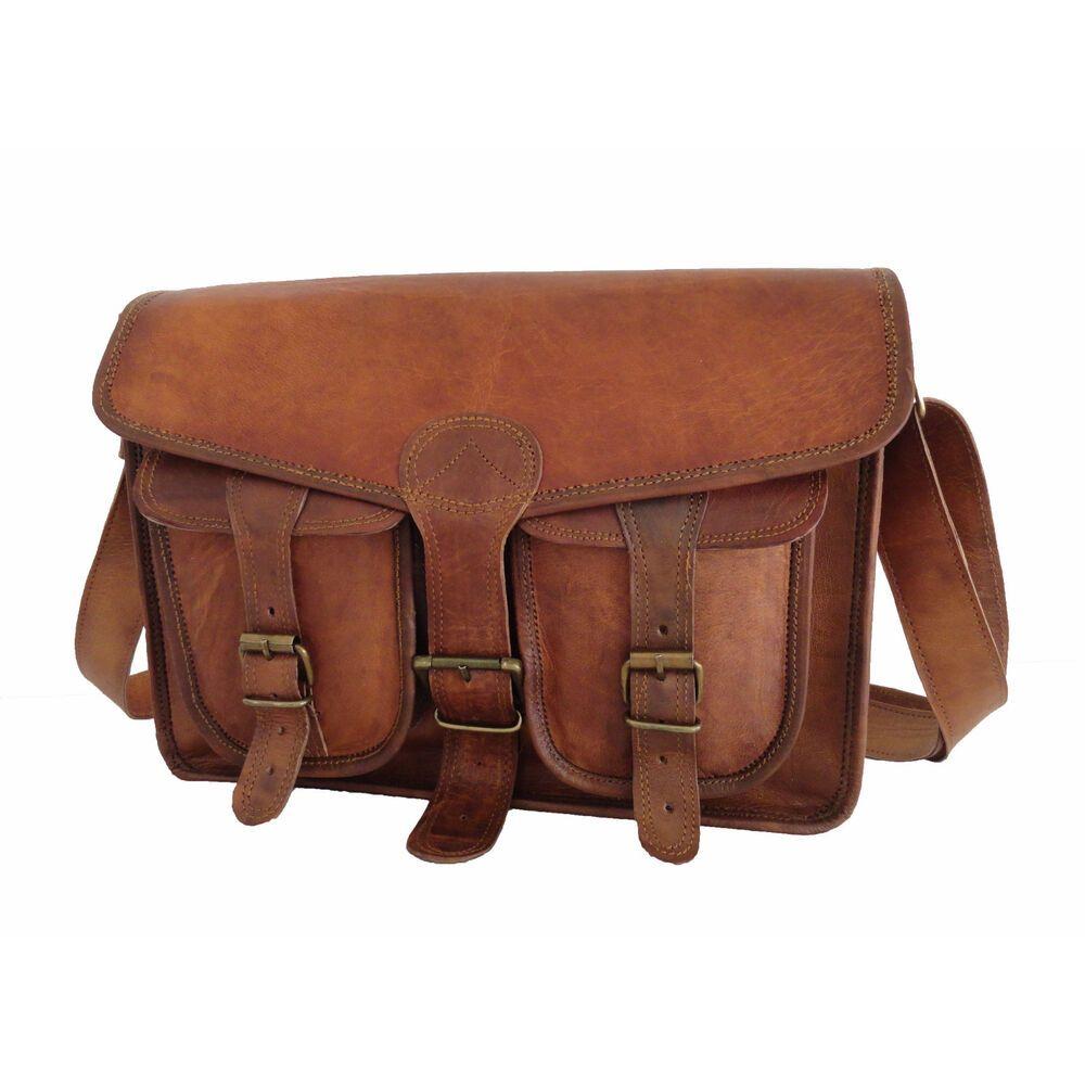 18 În Geantă Messenger din piele de capră Genți de umăr pentru birou