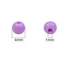 900Pcs Acrylic Beads Solid Colored Round Loose Spacer Beads for Jewelry Making DIY Bracelets Necklace