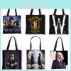 Wednesday Addams Tote Bag Great Gift For Addams Fans Big Capacity Easy To Clean!