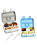 Adult Kids Lunch Box Portable Compartment Fruit Food Box Microwave Lunch Bento Box With Fork And Spoon Picnic Fresh Box