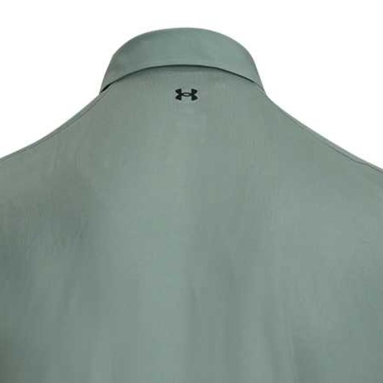Under Armour Tour Tips Soft Skin Comfortable Simple Short Sleeve Polo Shirt Men Tops Lime-Green 1385128-348