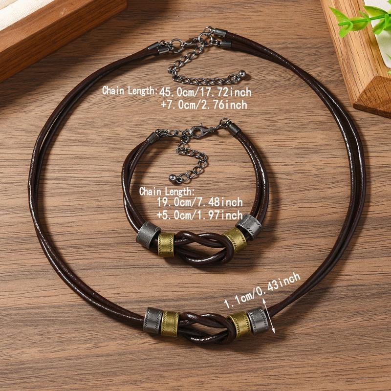 New 1-piece set of personalized fashion wax thread beaded wooden beads butterfly necklace new H