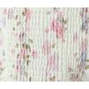 2025 Women's Cross-border European & American Lace-up Printed Smocked Camisole Vest