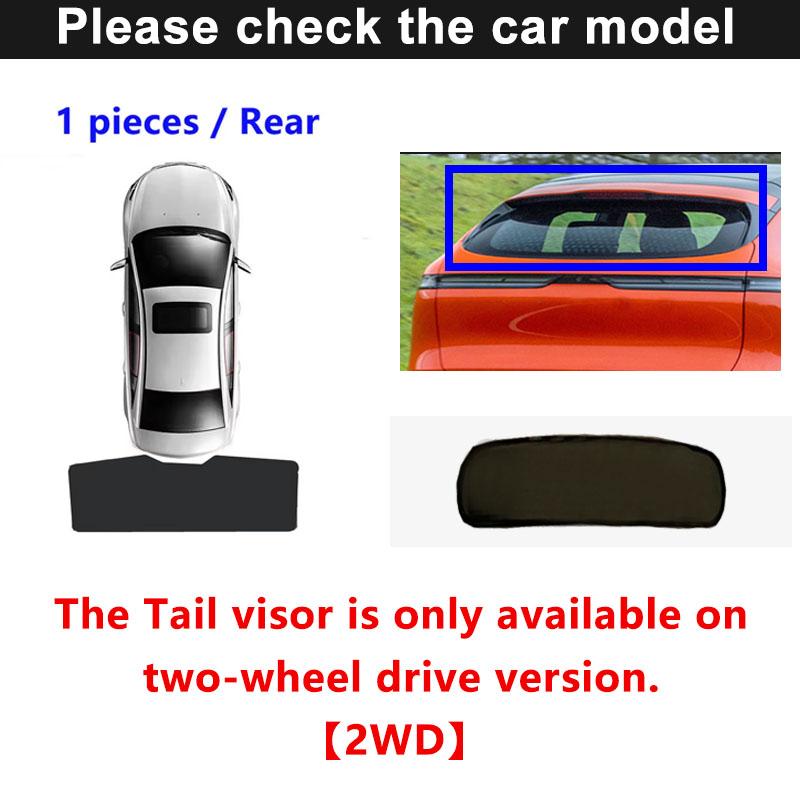 For XPeng G6 Accessories 2023 2024 2025 Car Mesh Sunshade Window Magnetic Visor Sun Shade Privacy Curtain Auto Parts Protection
