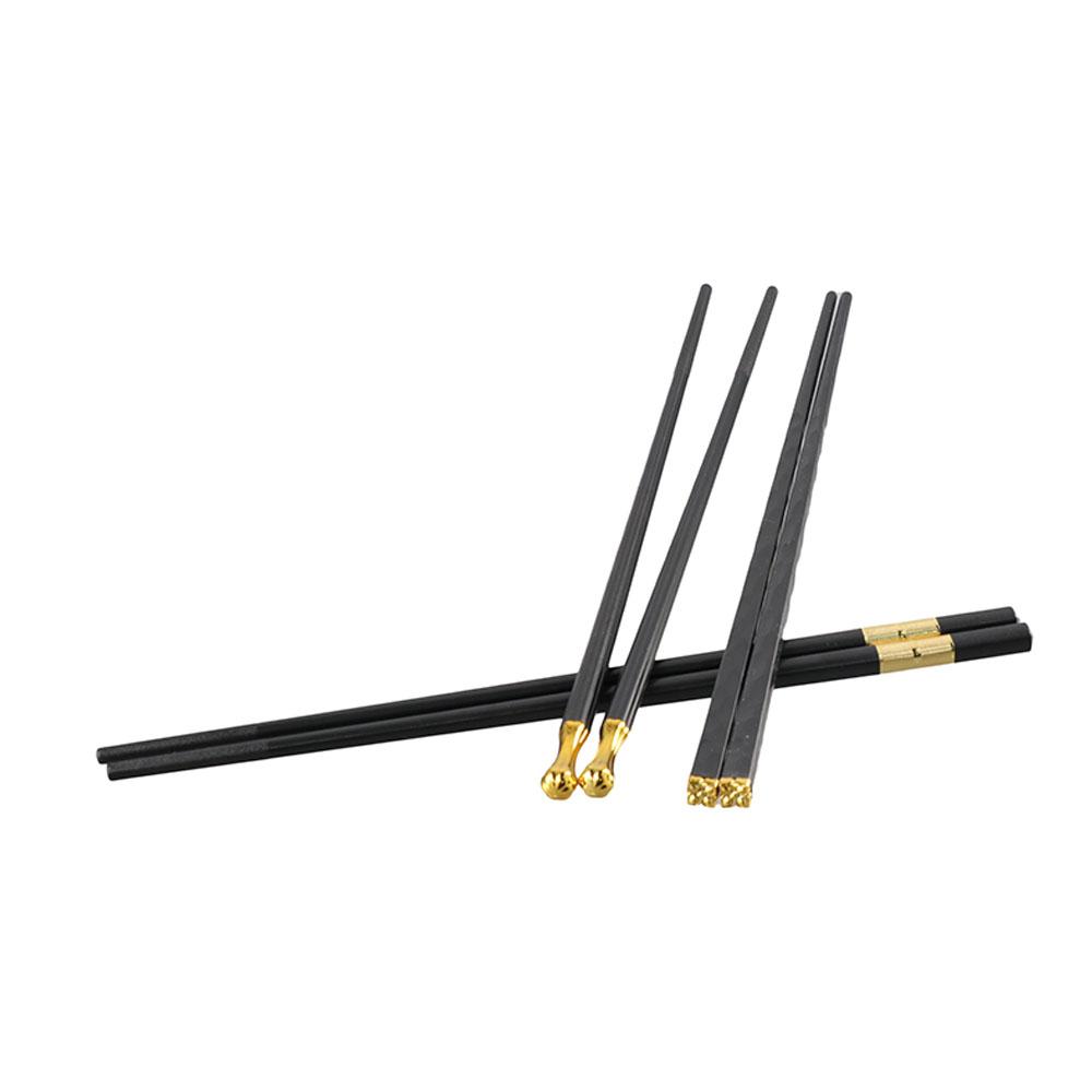 Bærbar Sunn Spising Japansk Sklisikker Kjøkkenredskap Sink Sinklegering Spisepinner Sushi-spisepinner Servise