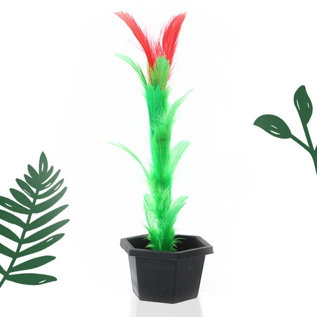 Magic Stick To Flower Easy Magic Trick Toys Show Performance Prop Funny Toy Flower Trick A Bouquet Appears from Thin Air