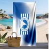 Brighton & Hove Albion Fußball Druck Strandtuch, Großes Weiches Schnelltrocknendes Handtuch für Strand Camping Schwimmen