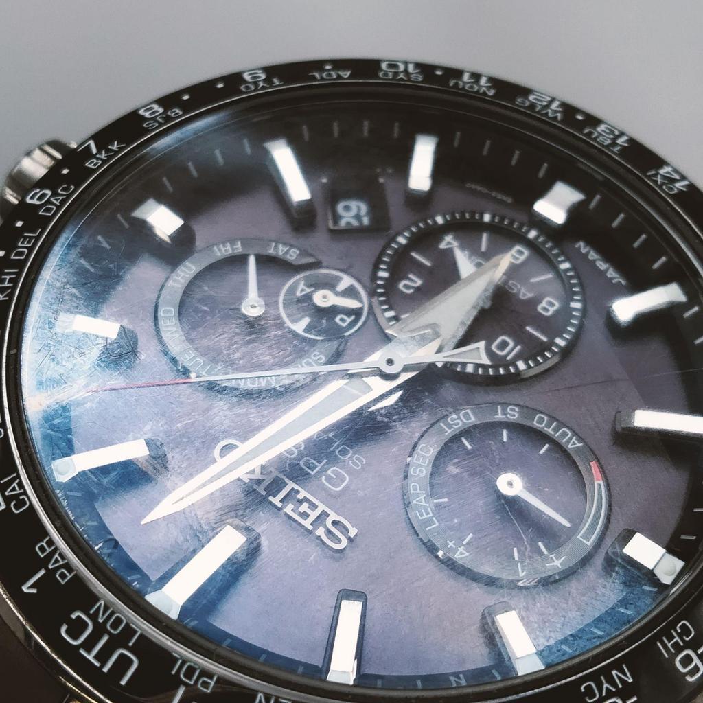 Used SEIKO Seiko ASTRON Astron GPS 5X53-0AB0 Solar GPS Watch
