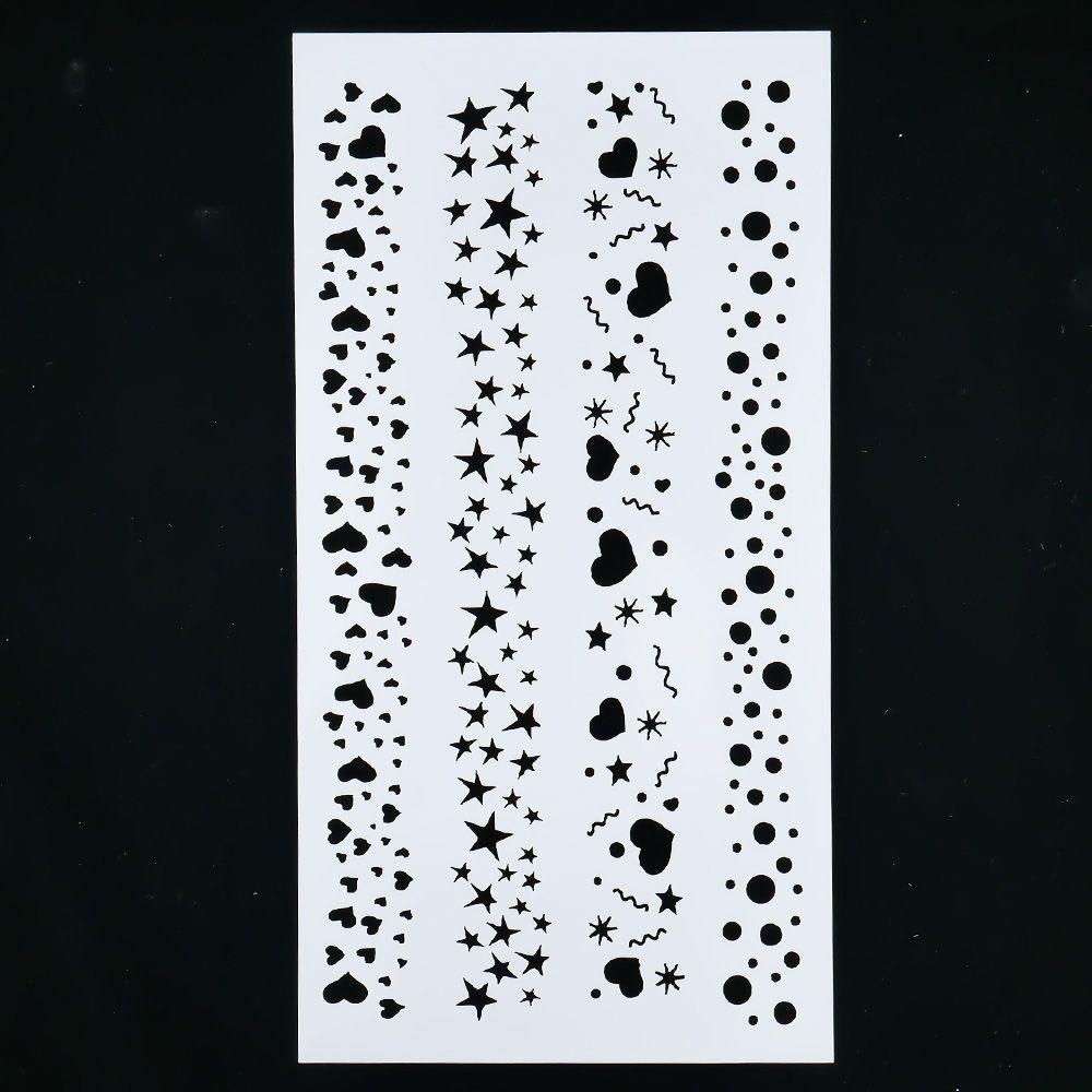 21*29.5 Cm Flower Stencils For Wall Painting Stamp Crafts Diy Scrapbook Album Decorative Embossing Craft Paper Card Template