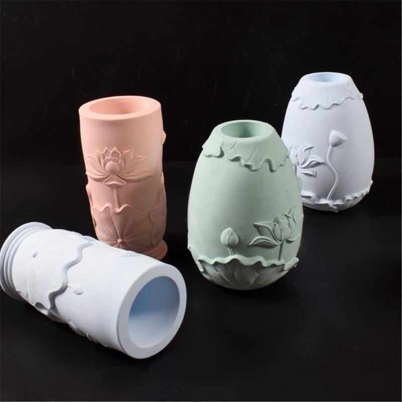 Blomstervaseplanteform Høytemperaturbestandig silikonform for hjemmedekorasjon Lage smykketilbehør