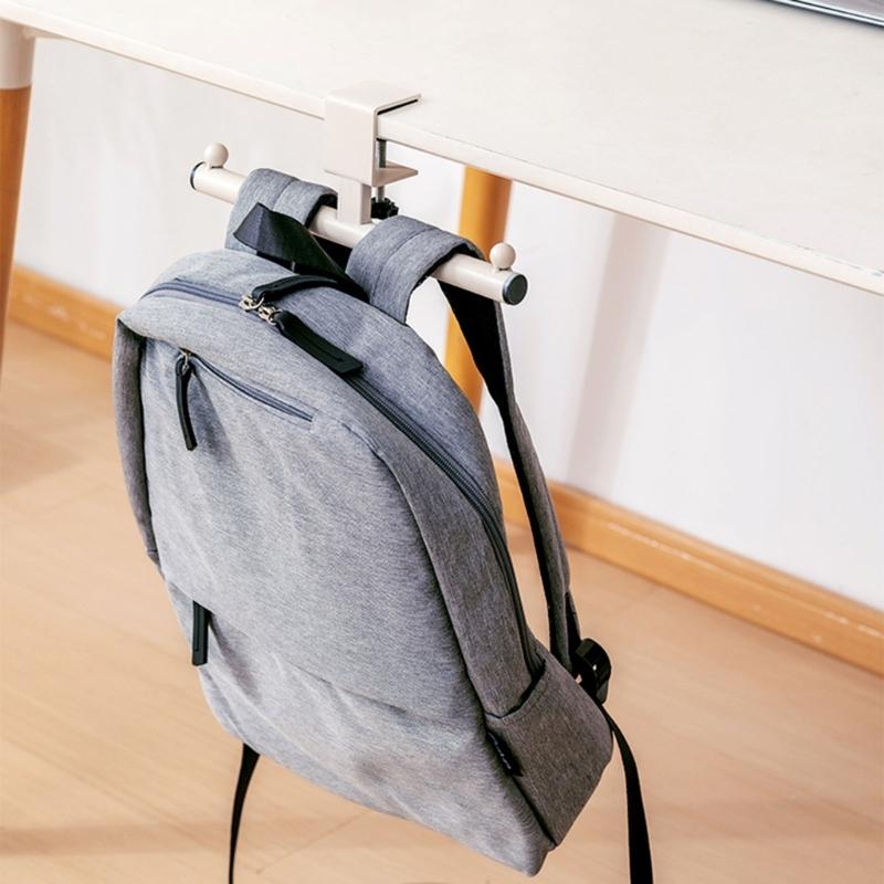 Adjustable Book Bag Hanger With Balanced Weight Distribution for Classrooms Home Office Storage