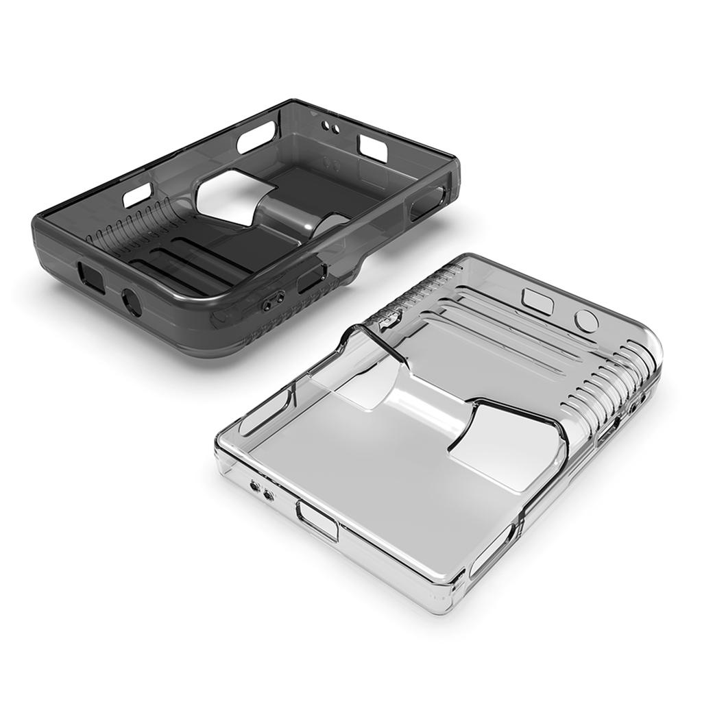 For ANBERNIC RG40XXV Protective Cover Shockproof Transparent Case Handheld Game Console Protector Shell Sleeve Game Accessories