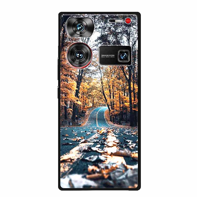 For ZTE Nubia Z60 Ultra Case Animals Soft Silicone TPU Cover Phone Cases For ZTE Nubia Z60Ultra 5G Protective Cool Wolf Coque