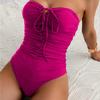 Sexy Neck Einteiliger Damen Badeanzug Premium Badeanzug