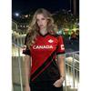 26 Maglia da Calcio del Canada Estiva Uomo&Donna Regalo Per Amanti T-shirt Regalo per Fan Taglia Larga Moda Street Top T-shirt per Tifosi di Calcio