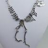 Dinosaur Skeleton Necklace: Bold European & American Style
