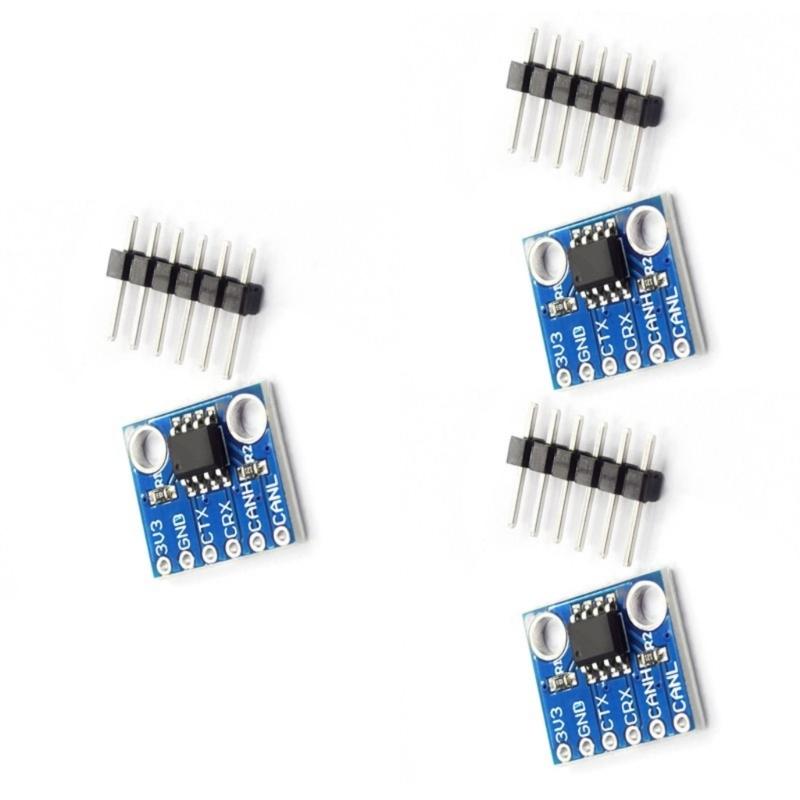 Pack of 3/1 SN65HVD230 CAN Bus Communication Module Compatible for Boards Featuring Heat Protections Automotive Use