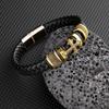 Men's Fashion Personality Leather Woven Bracelet