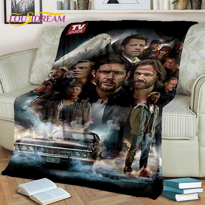 Supernatural Series 3D Blanket,Flannel Throw Blanket for Home Bedroom Bed Sofa Living Room Picnic Office Hiking Leisure Nap Gift