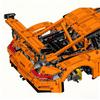 Orange Supercar 1:8 42056 Building Blocks 2704pcs Compatible with Legoed Christmas Gift for Adults Kids