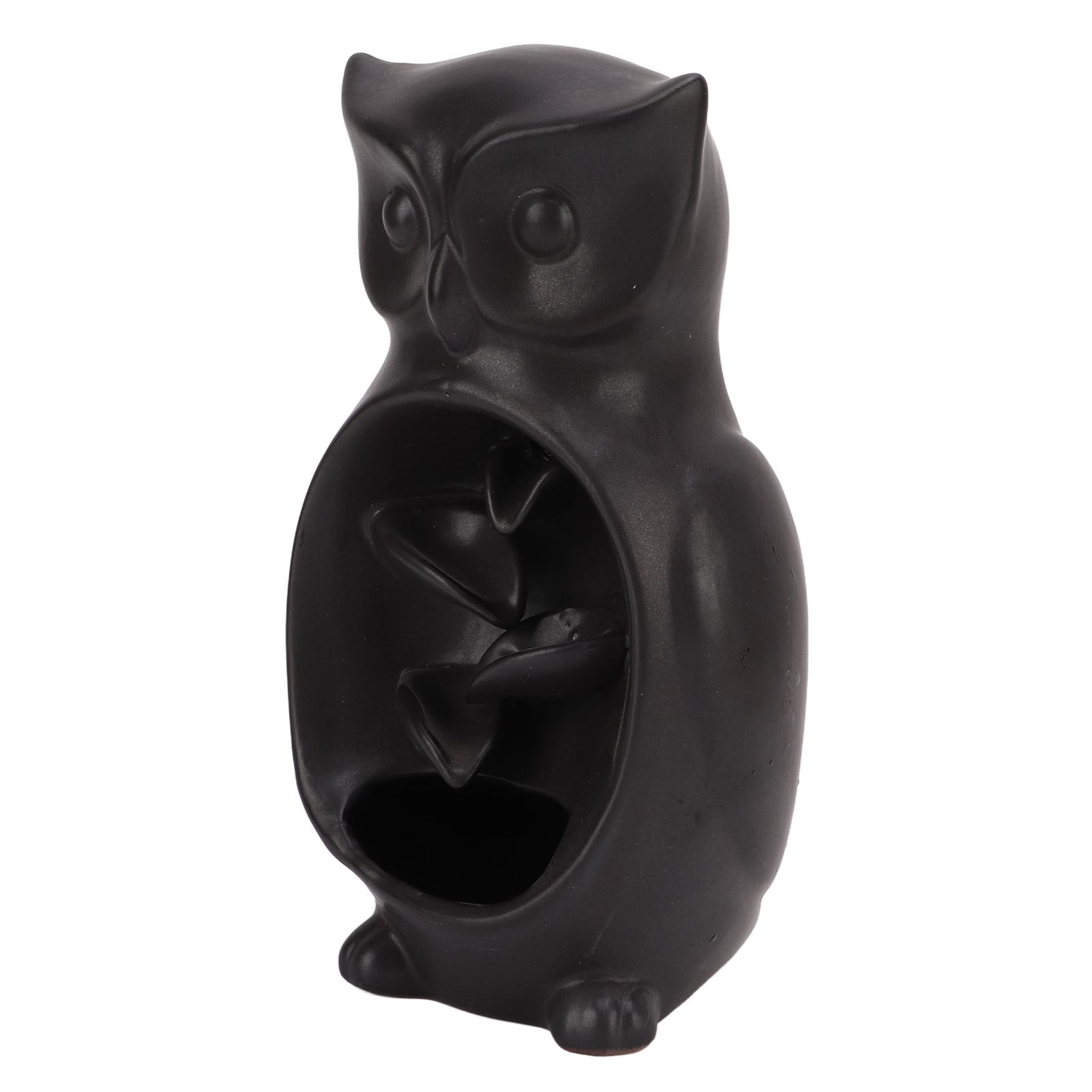 

Подставка для благовоний «Водопад» «Ночная сова», ручная работа, керамика премиум-класса, изысканная текстура, помощь во сне