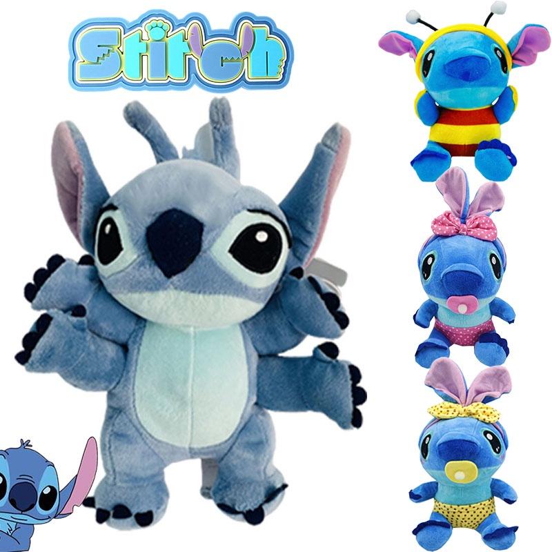 Morbido Peluche Giocattolo Bambola Lilo Stitch Regalo di Natale Compleanno per Bambini 25cm