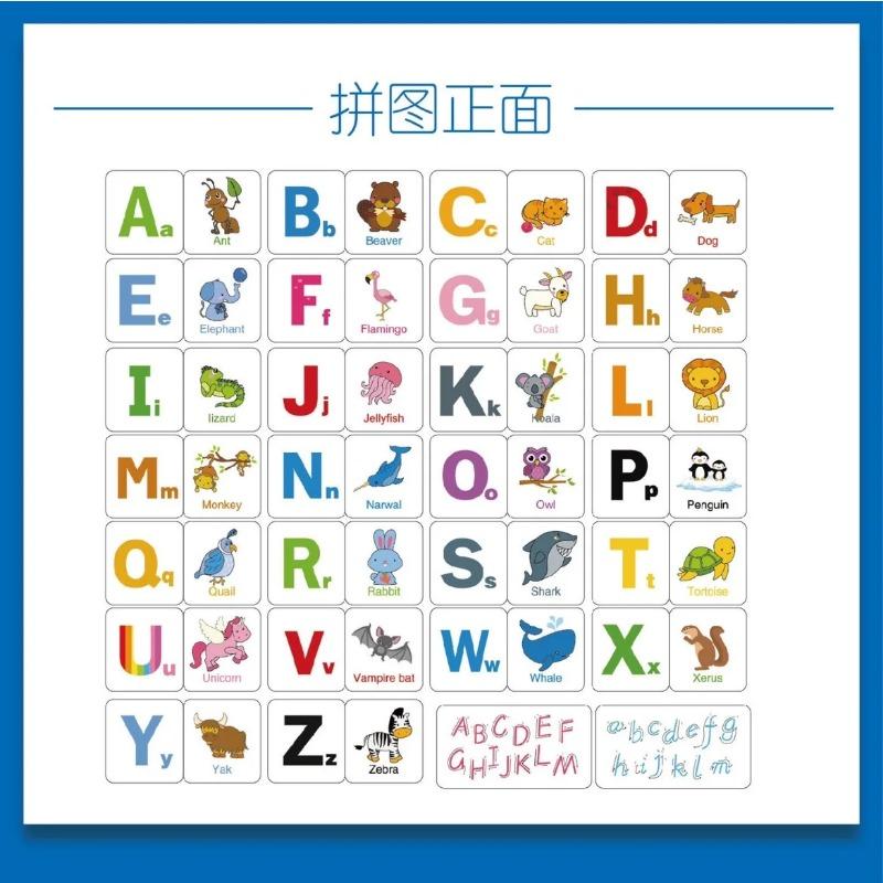 Kids Montessori Baby Early Educational Puzzles Toy Matching Game Cognitive Card Car Fruit Animal Life Puzzle Children Toys