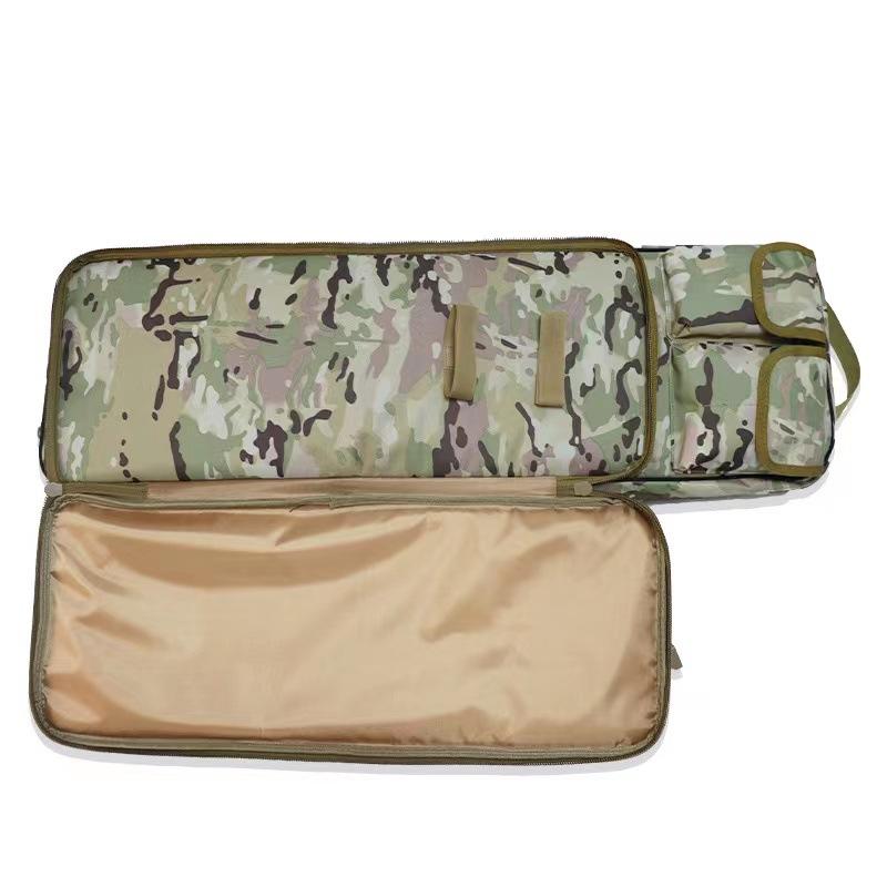 Bolso táctico al aire libre popular de la pesca del hombro del doble del bolso del arma que lleva Camo del bolso de la madre