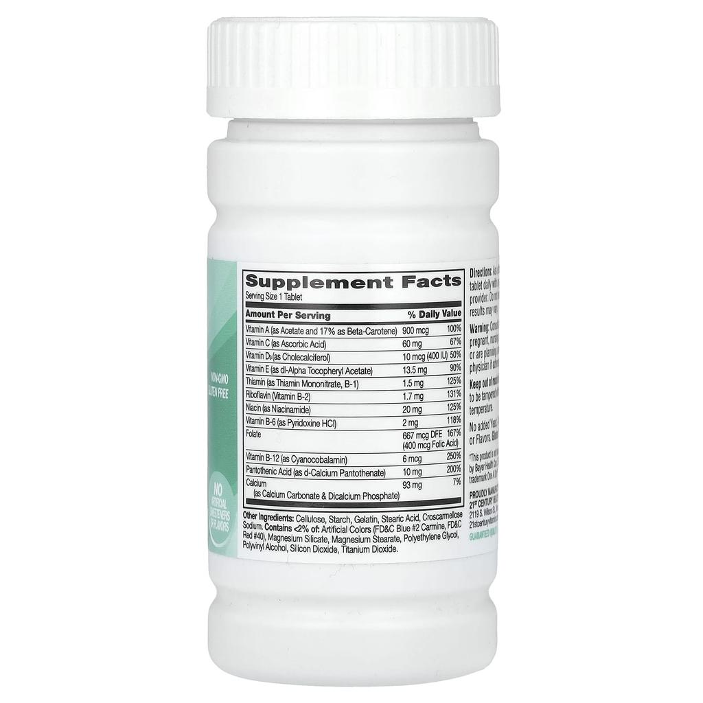 21st Century, One Daily, Essential, 100 tablets