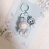 Doll Vinyl Sitting Cute Baby Mobile Phone Pendant Keychain Handmade DIY Car Pendant