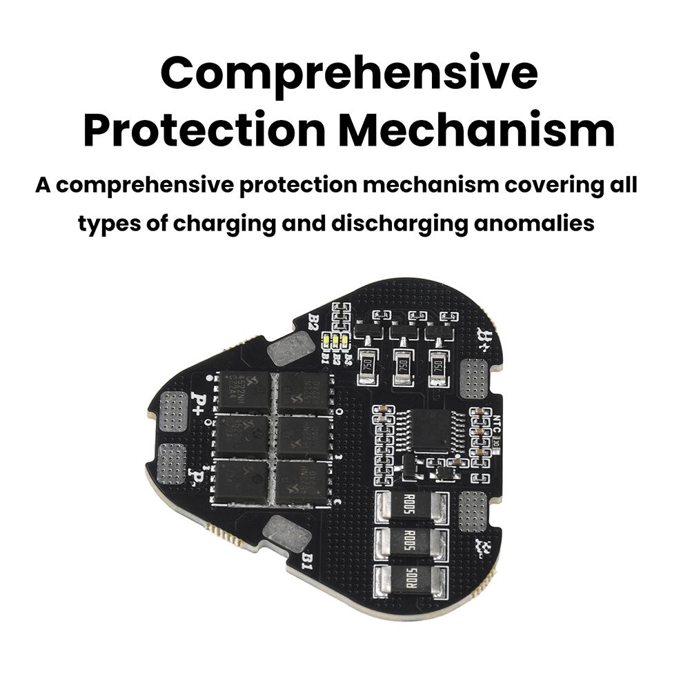 3S 60A Li-ion Lithium Battery Charger Protection Board 18650 BMS Charging protection Module 11.1V 12.6V with Balance function