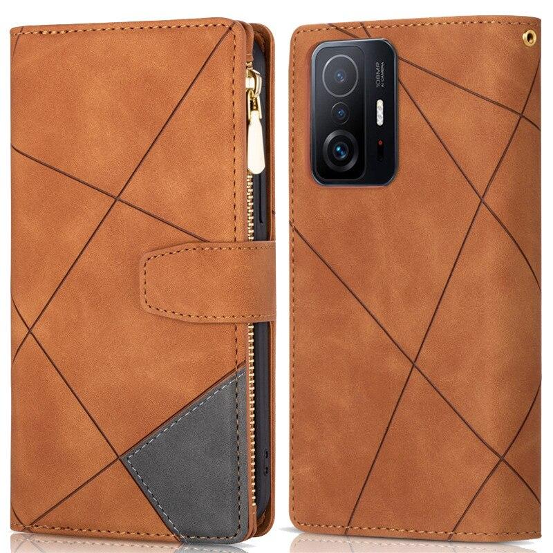 Cover per Xiaomi Poco F3 & Xiaomi Mi 11i, Flip Custodia in Pelle PU, Cover a Libro Portafoglio, Funzione Supporto, Magnetica, Slot Schede, TPU Bumper Caso Custodia per Xiaomi Poco F3