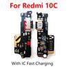 For Xiaomi Redmi 10C USB Charging Port Dock Connector Charger Board Microphone Module Flex Cable