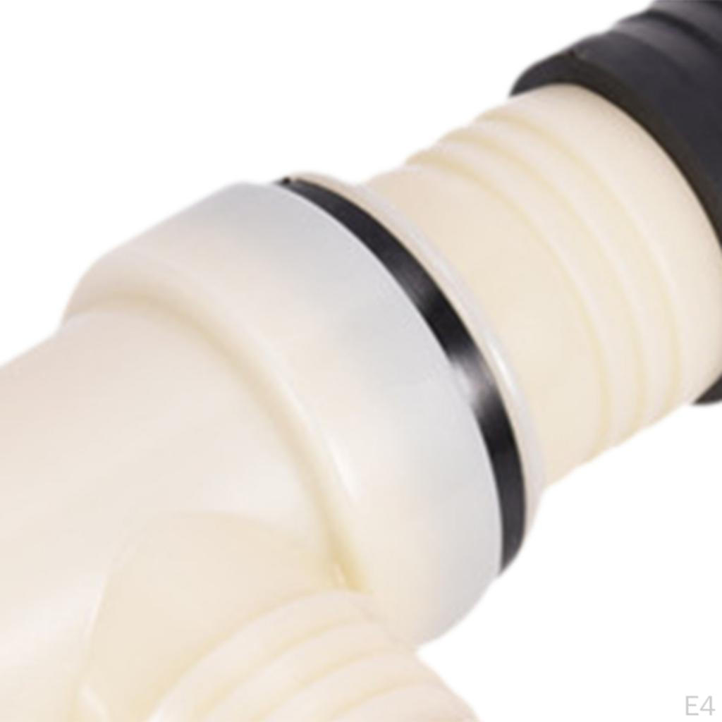 Floor Drain Adapter Bathroom Drainage Waste Connector Three Way Sewage