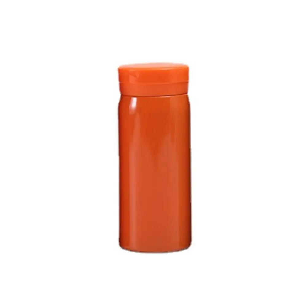 304 Stainless Steel Mini Drinking Bottle 200ml/300ml Vacuum Mini Pocket Cup Insulated Portable Travel Water Bottle Outdoors