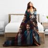 Twilight Saga Edward Bella Blankets Warm Soft Plush Throw Blanket For Couch Chair Camping Flannel Bedspread Bed Cover