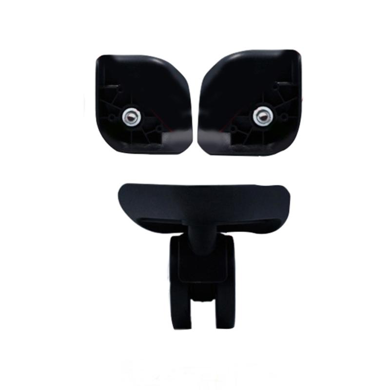 Trolley Casters Mute 360 Degree Swivel Suitcase Rubber Wheels 60x12mm 4pcs/Set