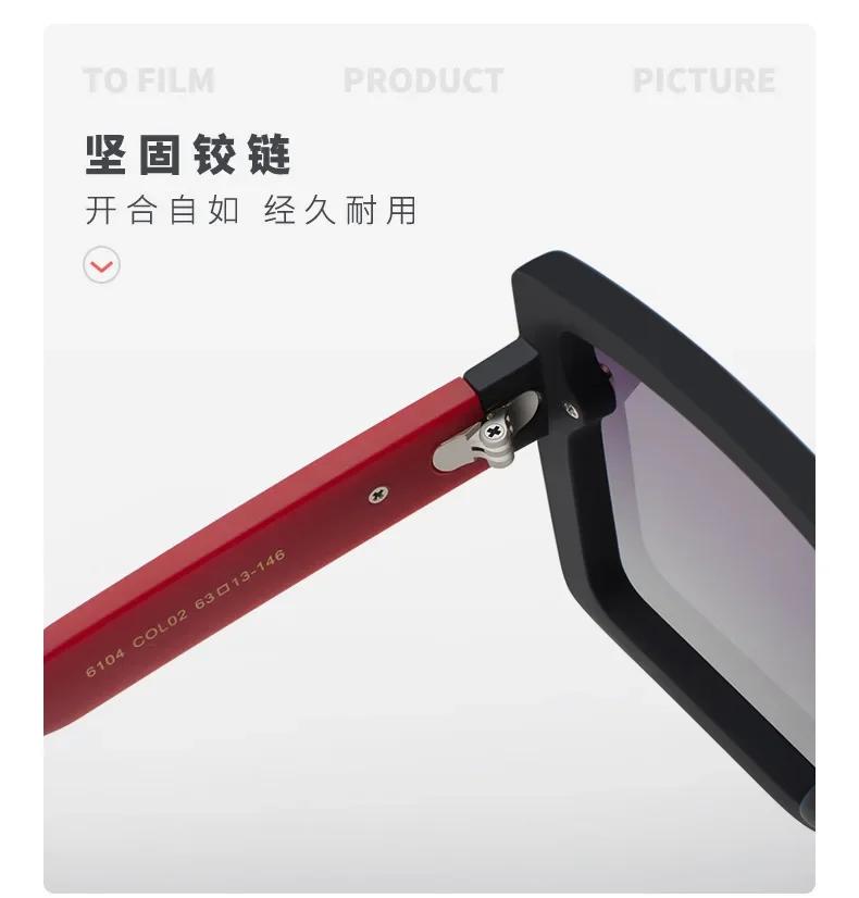 2025 New Square Sunglasses Women Luxury Brand Designer Letter Sun Glasses Vintage Polarized Eyewear Ladies UV400 Oculos De Sol