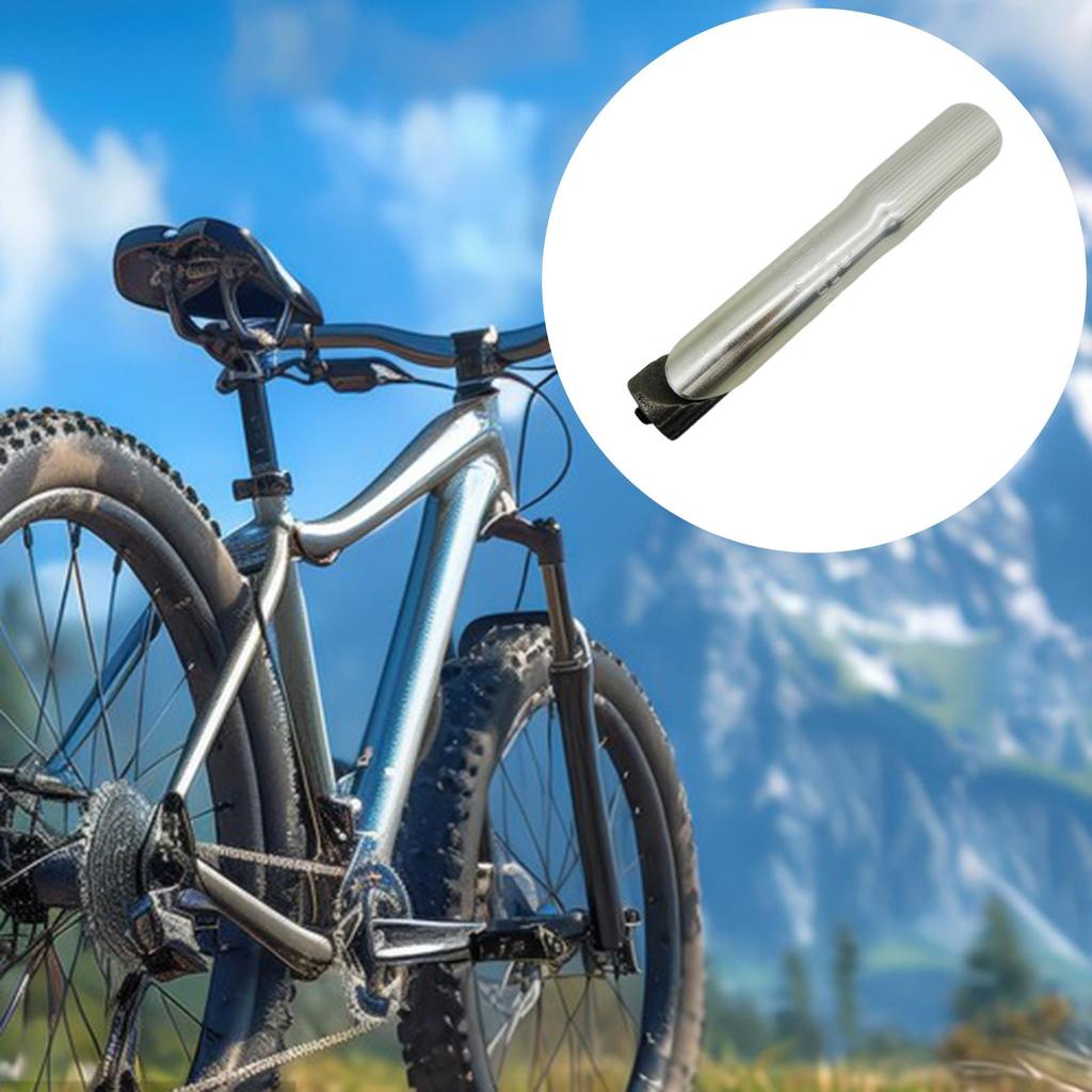 Bike Stem Riser Adapter Maintenance Replacement Easy to Install Mountain Bike Folding Bikes Bike Stem Extender 1" to 1 1/8"