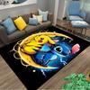 PIkachu Pokemon Anime Themed Carpet for Living Room Bedroom Kid's Room NonSlip Playmat Balcony Lounge Sofa Rug Gift Ide