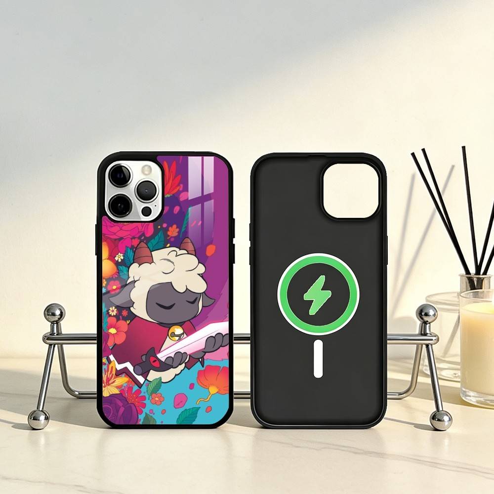 Cult Of The L-Lamb Game Phone Case For iPhone17,16,15,14,13,12,11 Plus,Pro Max Magnetic For Magsafe Wireless Charging