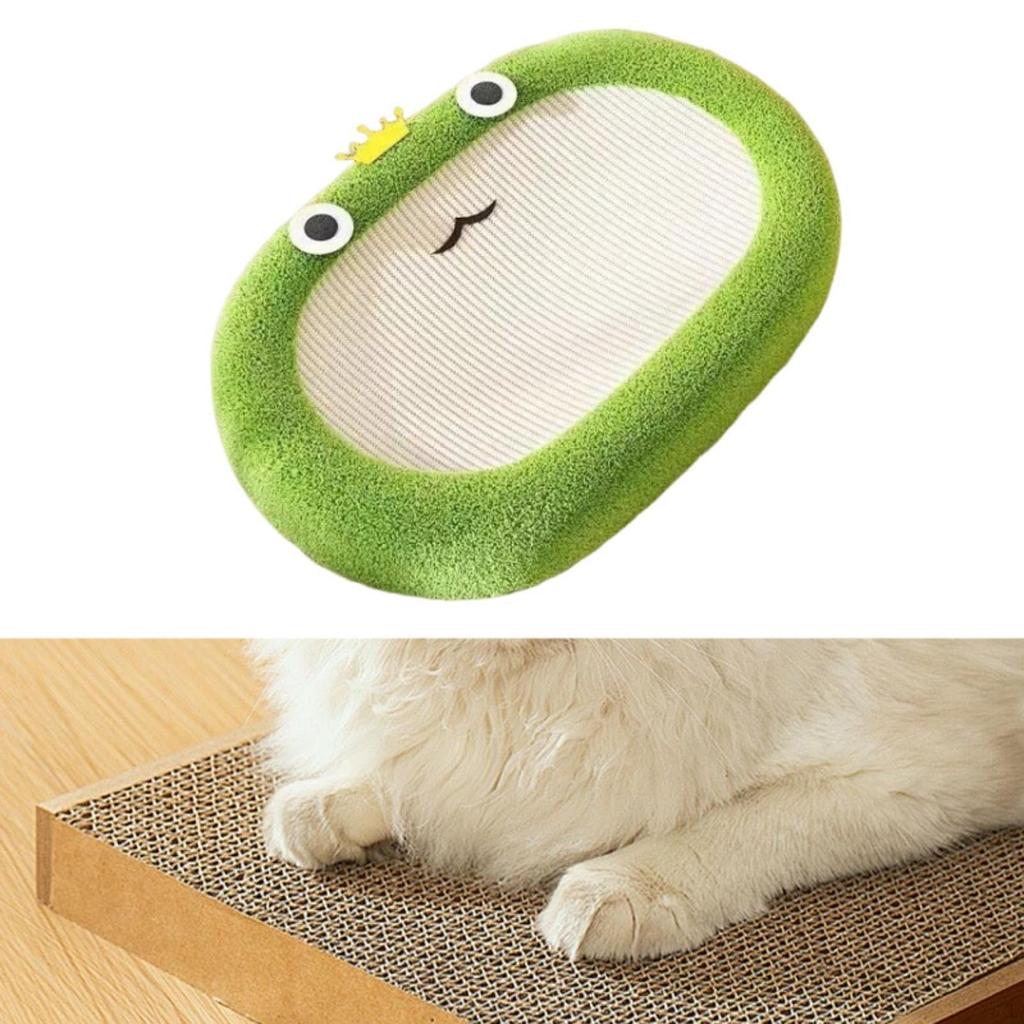 Cat Scratcher Board Lounge for Indoor Cats Cute Sturdy Furniture Protector Scratching