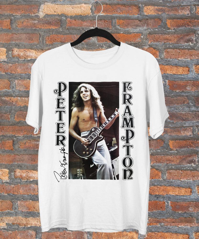 Popular Peter Frampton Singer Gift For Fan White All Size  12D271 Unisex T-Shirt L