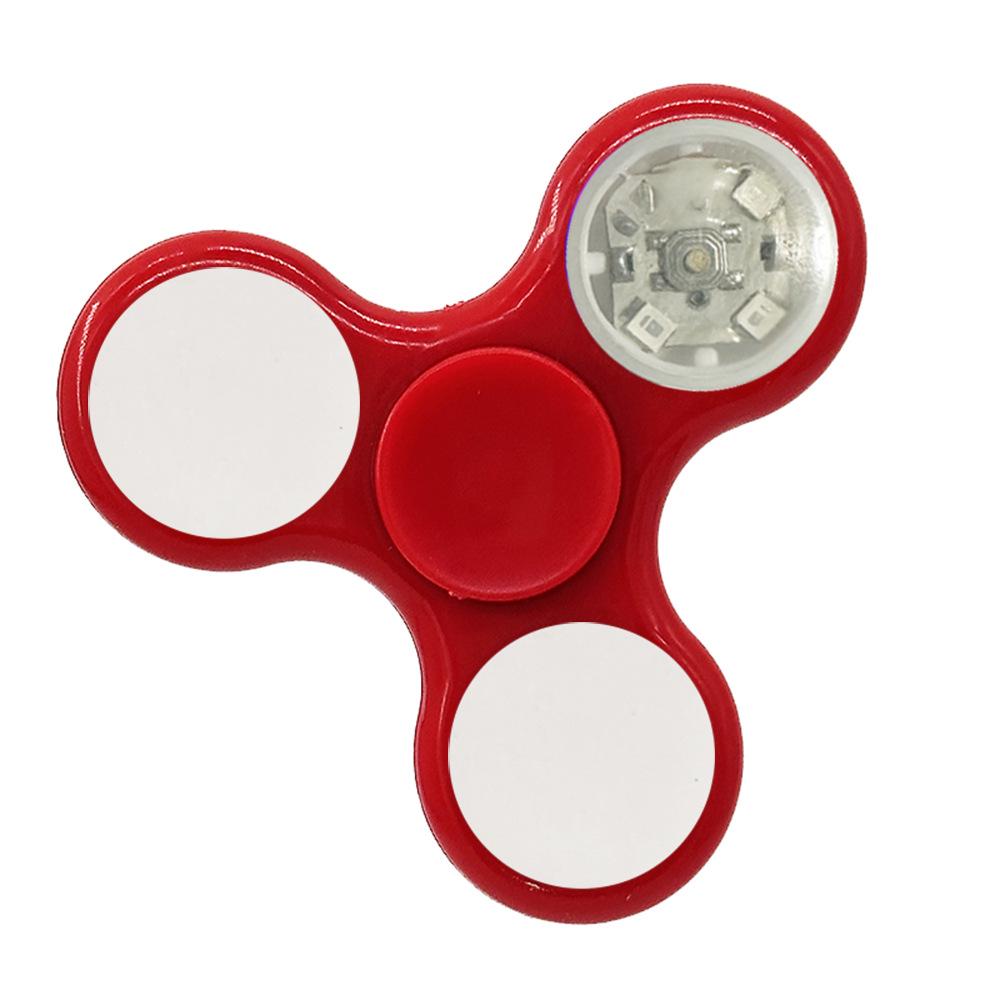 Luminous Spiral Fingertip Gyroscope with Rainbow Lights - Dazzling Spin Toy