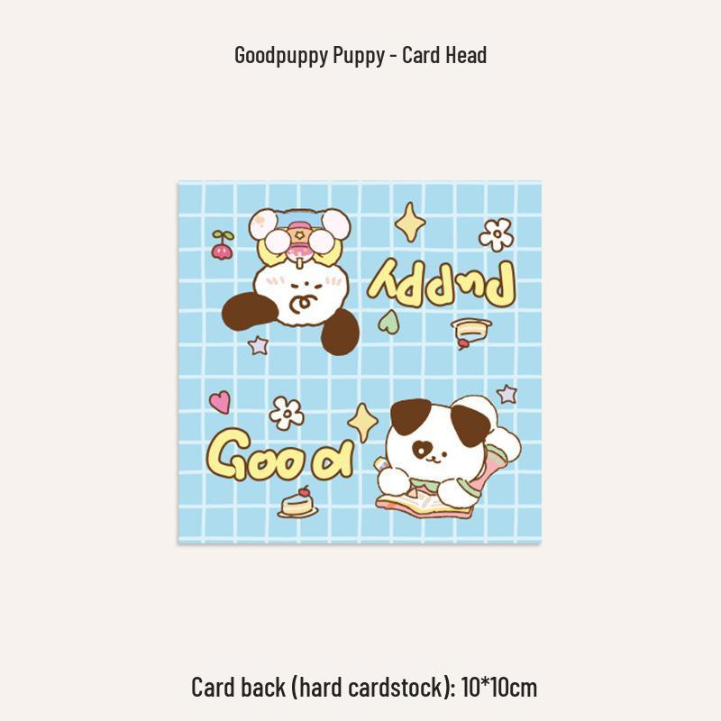 Self-Sealing Cute Card Packaging Bag Set for Small Cards