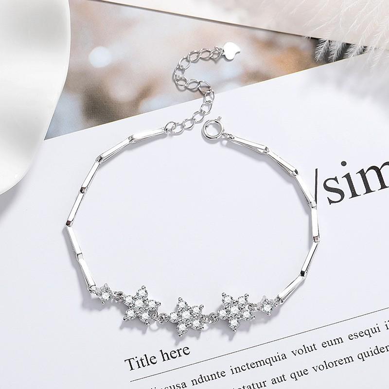 Zwei Karat Prinzessschliff Simulierter Moissanit Armband - Vielseitiger Damen-Beadschmuck