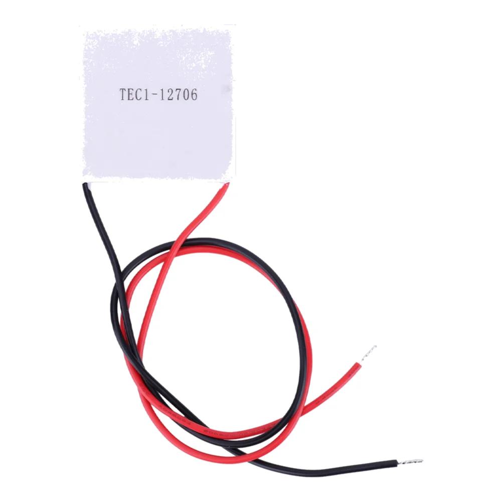 1-10PCS TEC1-12706 Thermoelectric Cooler Peltier Elemente Module 65W 12V 5.8A Plate Module for Cooling for Power Generation