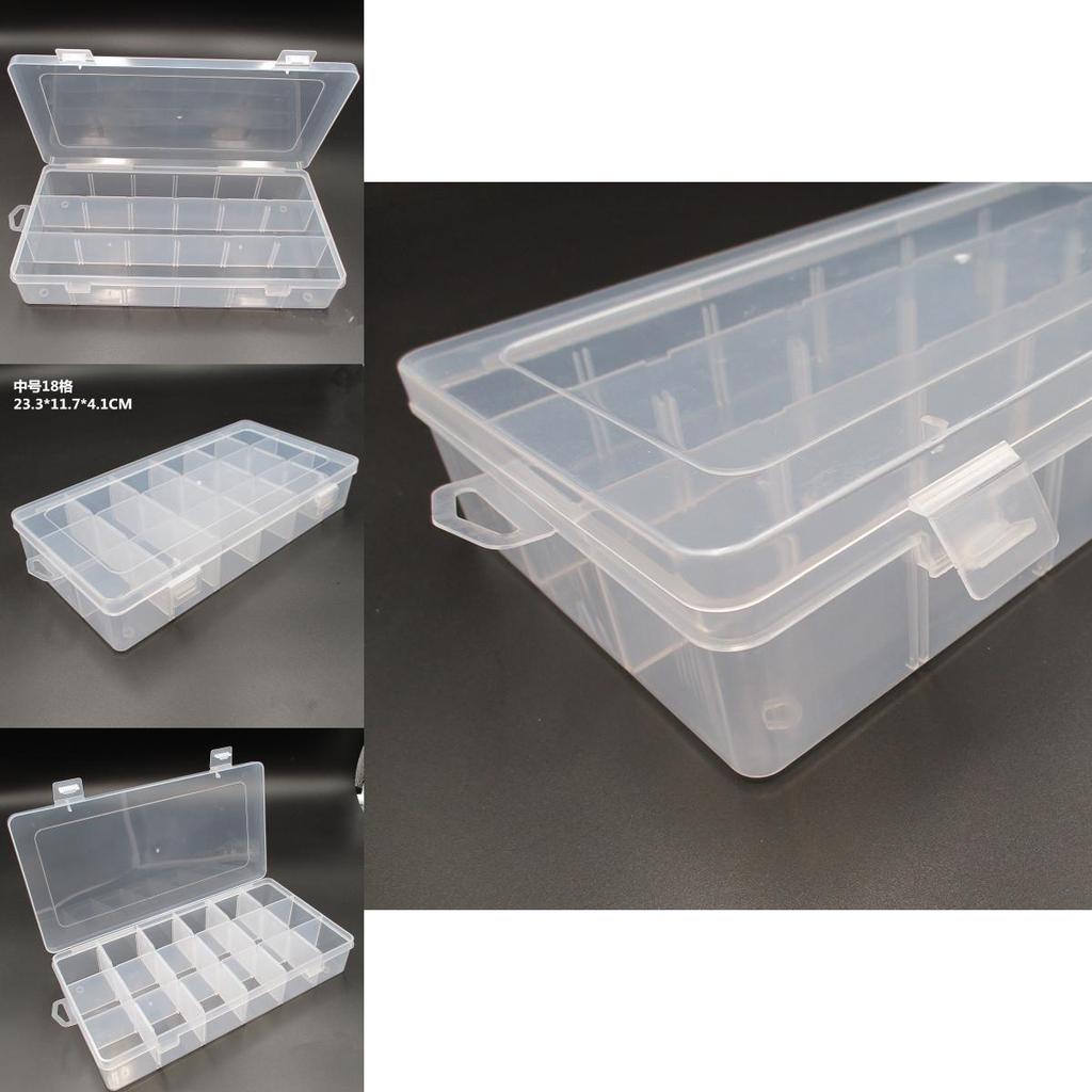Durable Pp Plastic Organizer Box With Lidded Design Perfect For Crafts And Small Parts